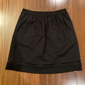 Black Rebecca Taylor Mini Skirt